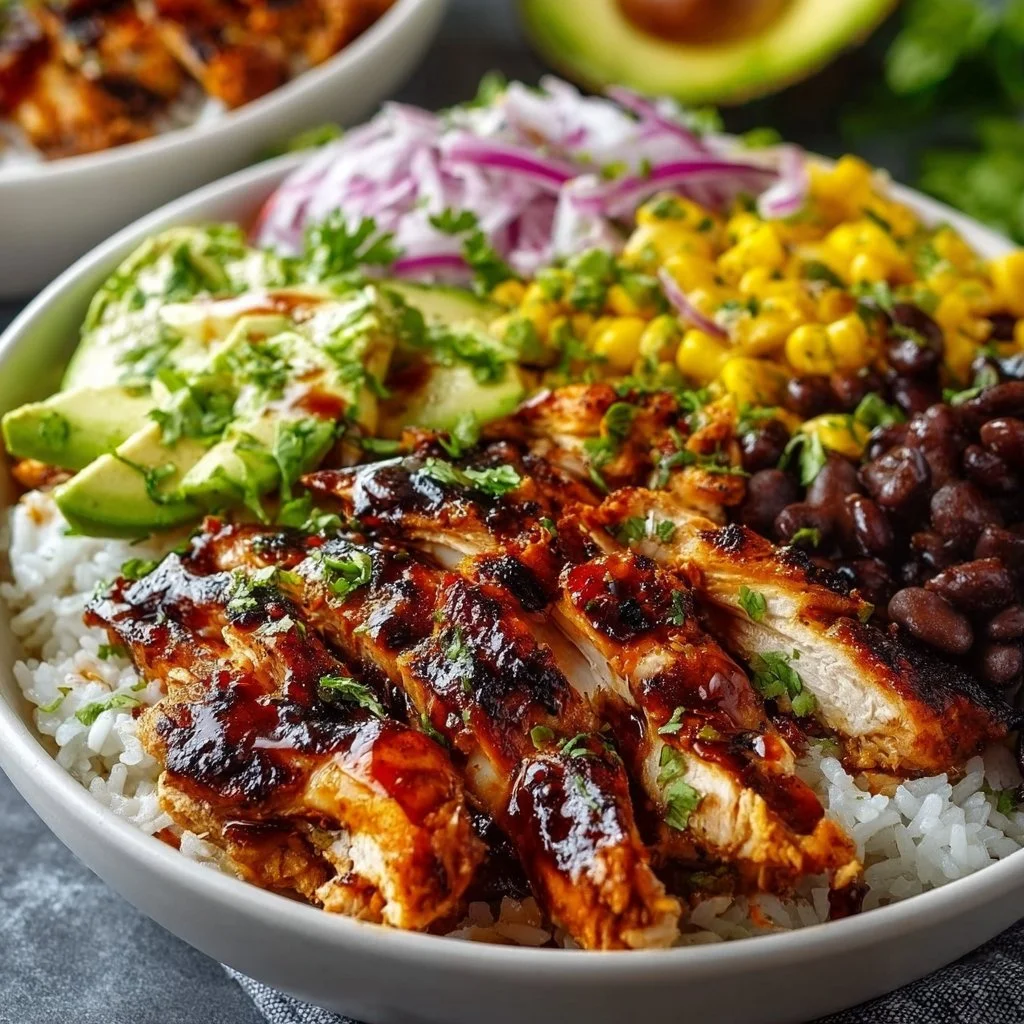 BBQ Chicken Bowls Recipe