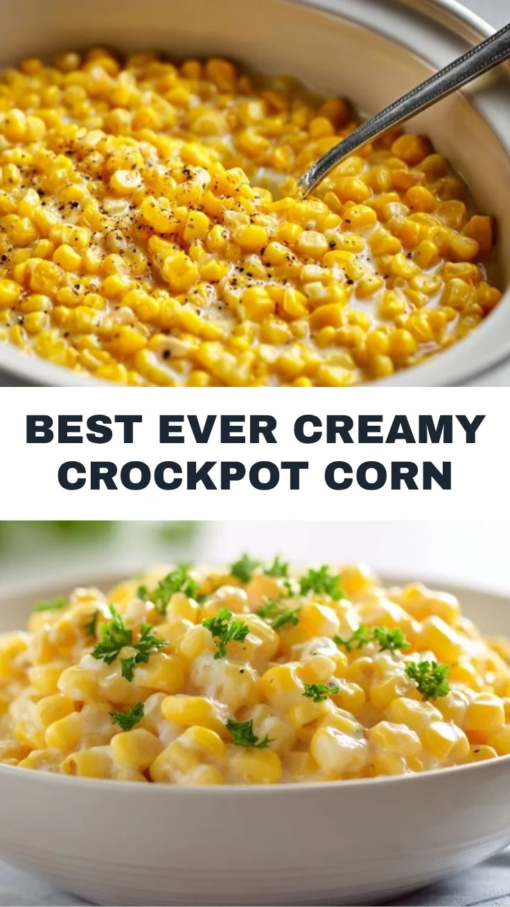 Best Ever Creamy Crockpot Corn 1