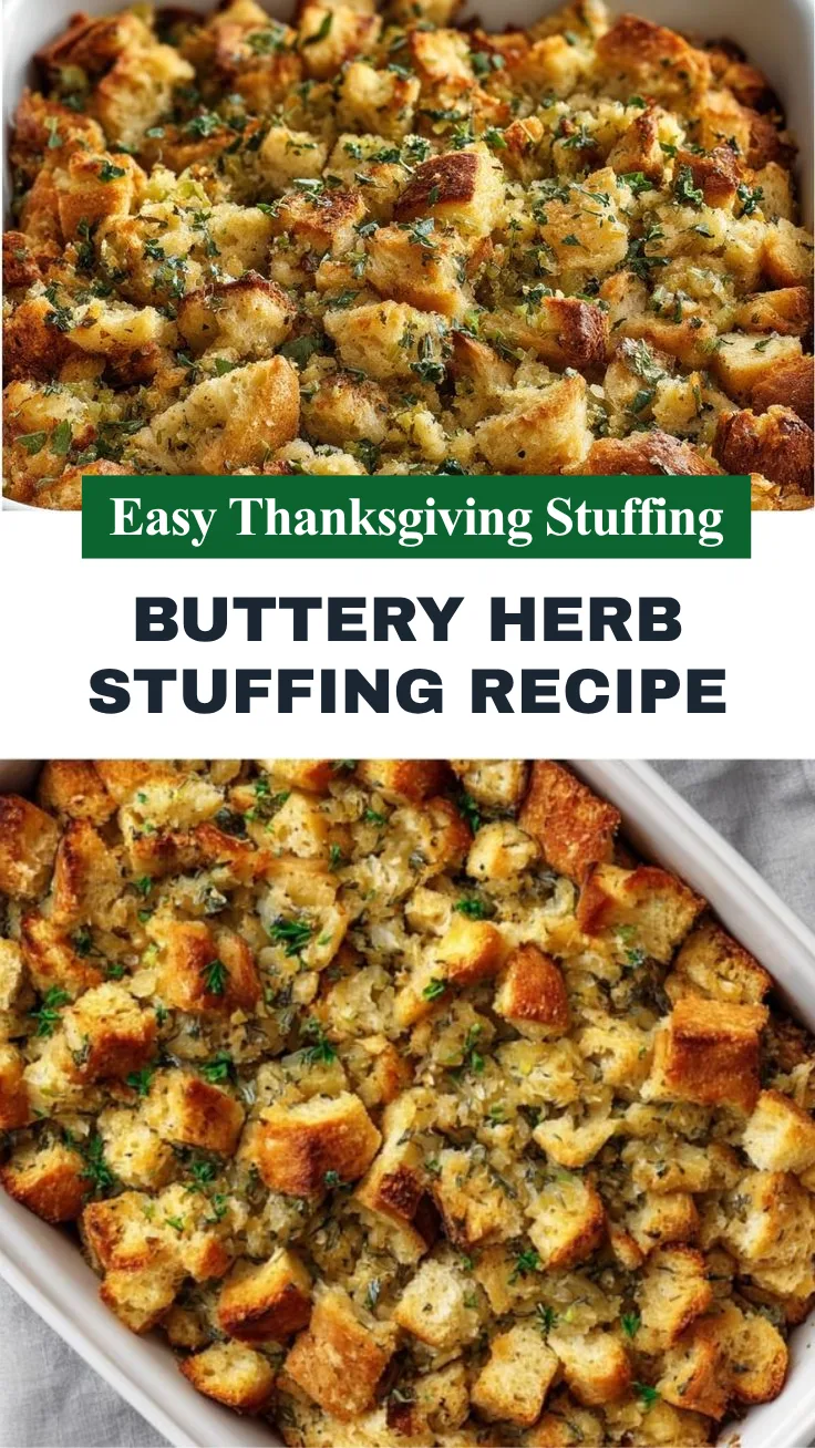 Buttery Herb Stuffing Recipe