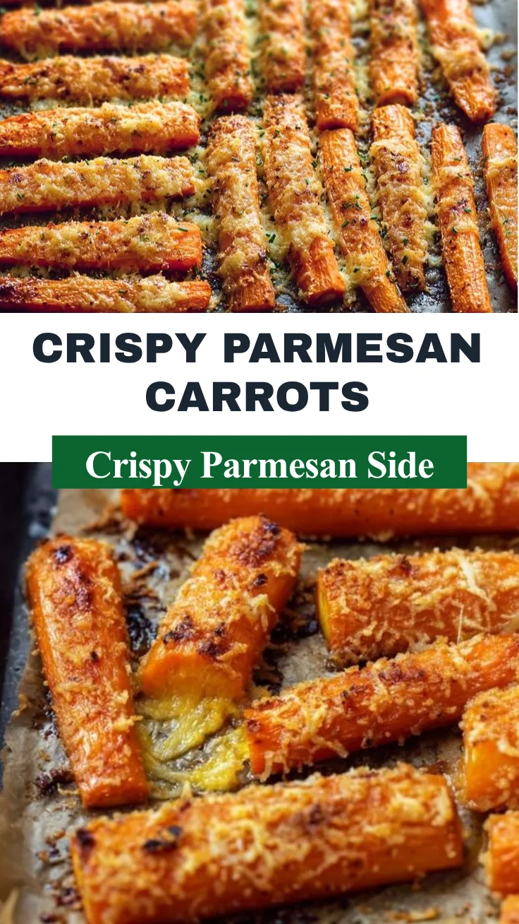 Crispy Parmesan Carrots