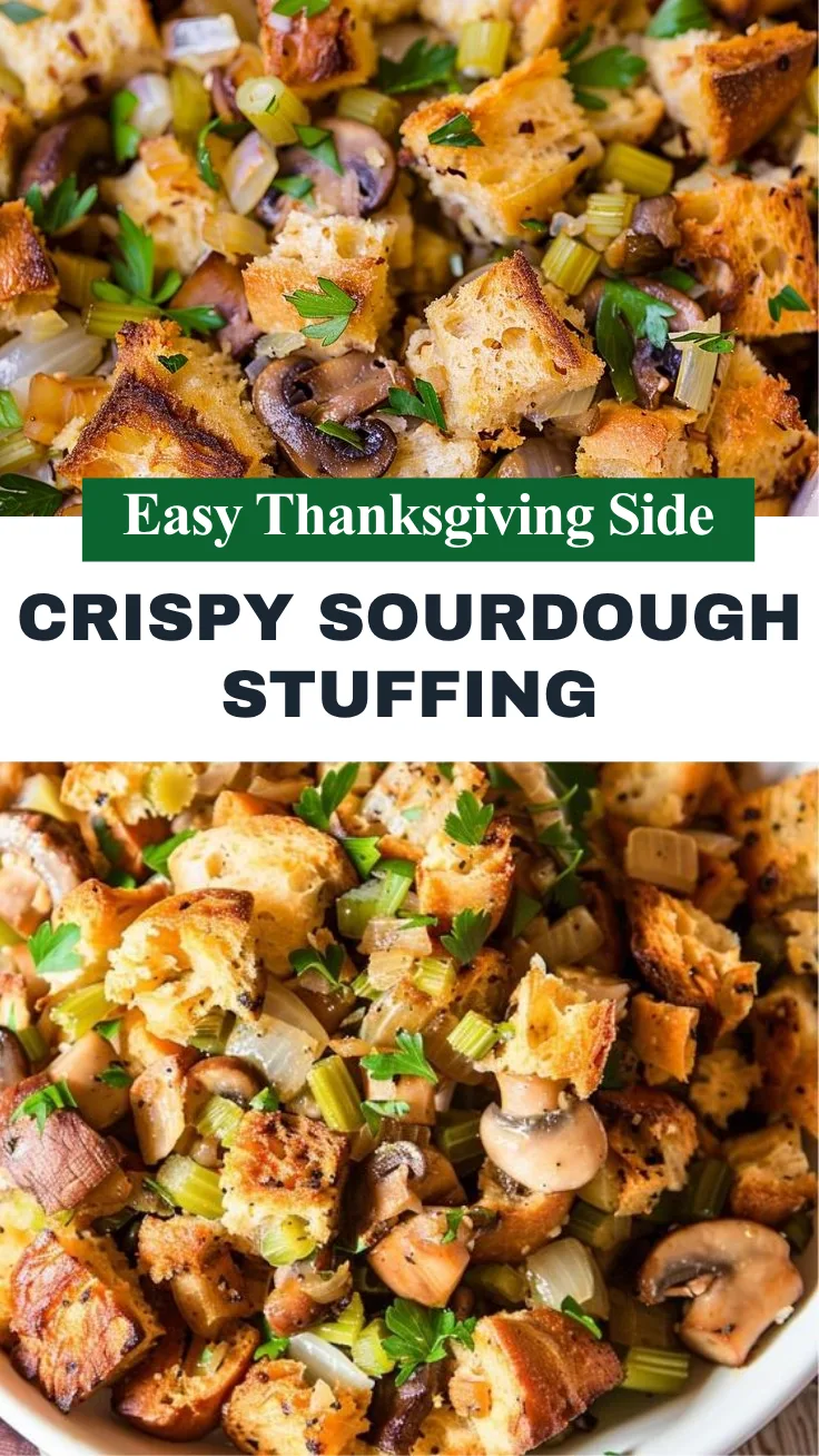 Crispy Sourdough Stuffing