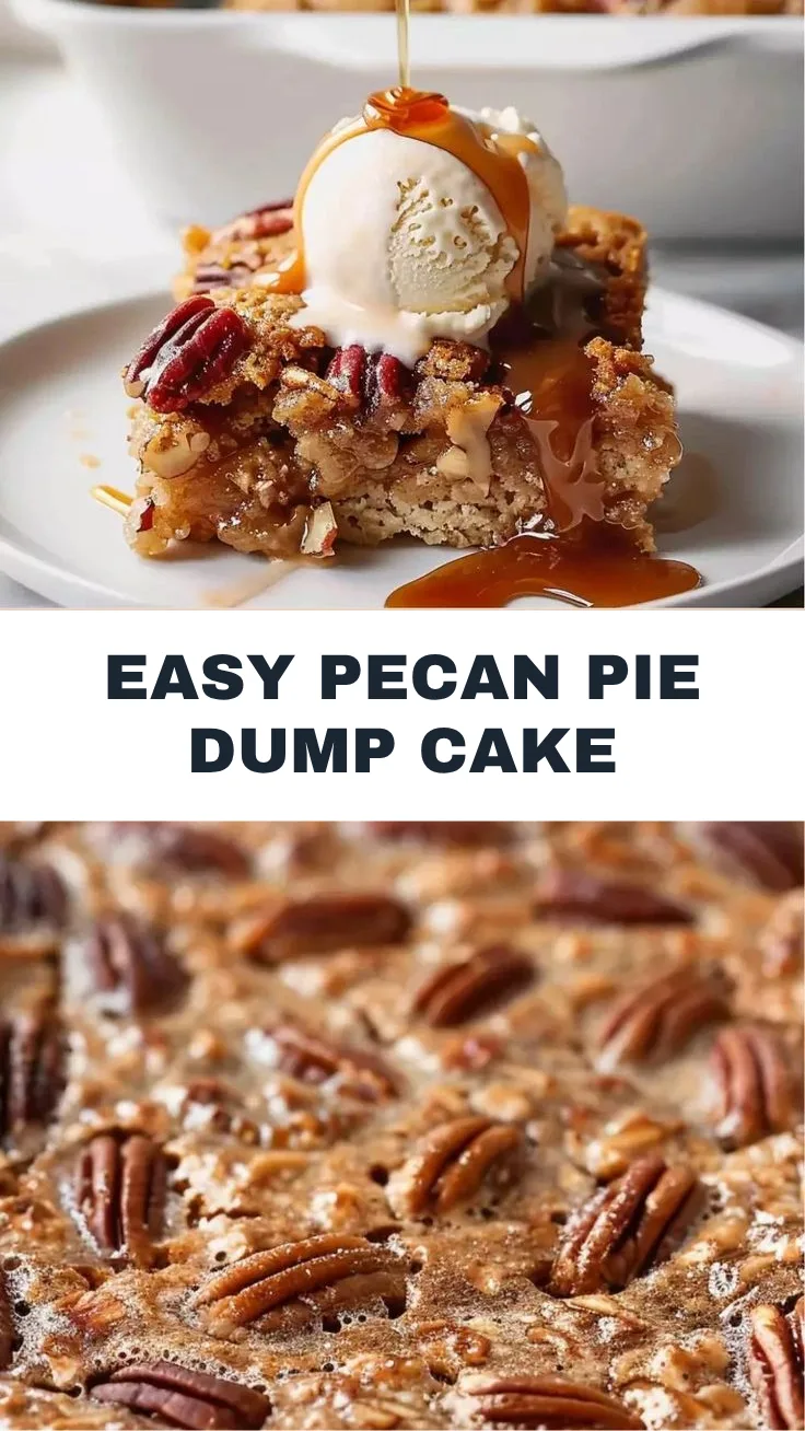 Easy Pecan Pie Dump Cake 1