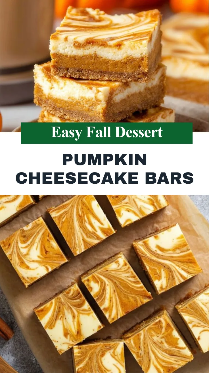 Pumpkin Cheesecake Bars 1