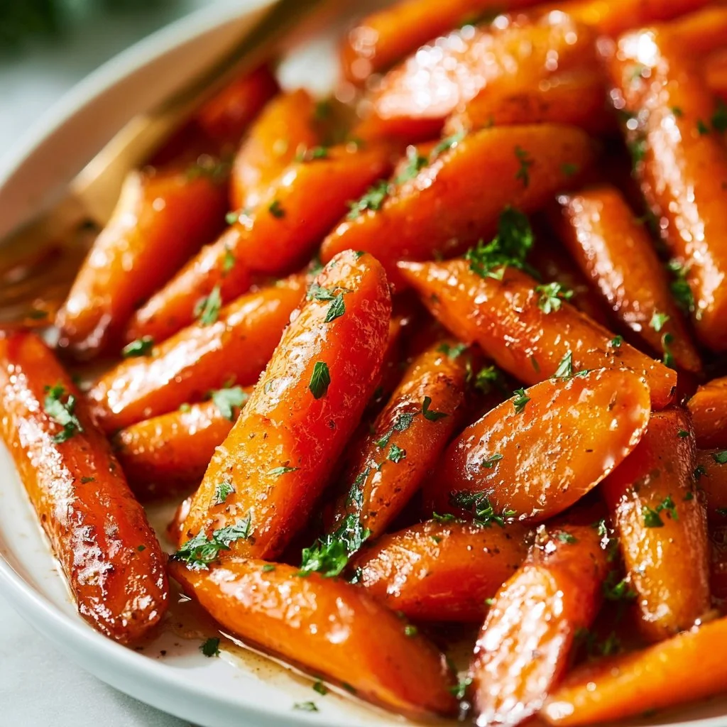 Brown Butter Honey-Glazed Carrots - Thanksgiving Side Dish Recipe