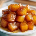 Delicious caramelized butternut squash served in a bowl