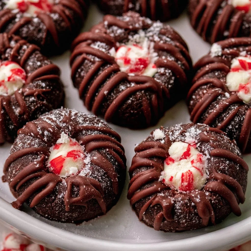 CHOCOLATE PEPPERMINT BLOSSOMS