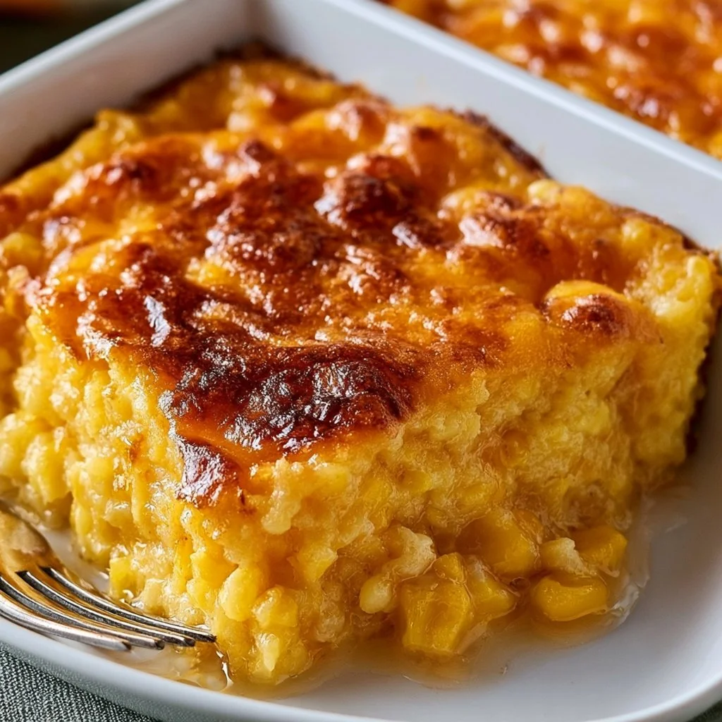 Honey-Glazed Corn Casserole - Easy Thanksgiving Side Dish Recipe