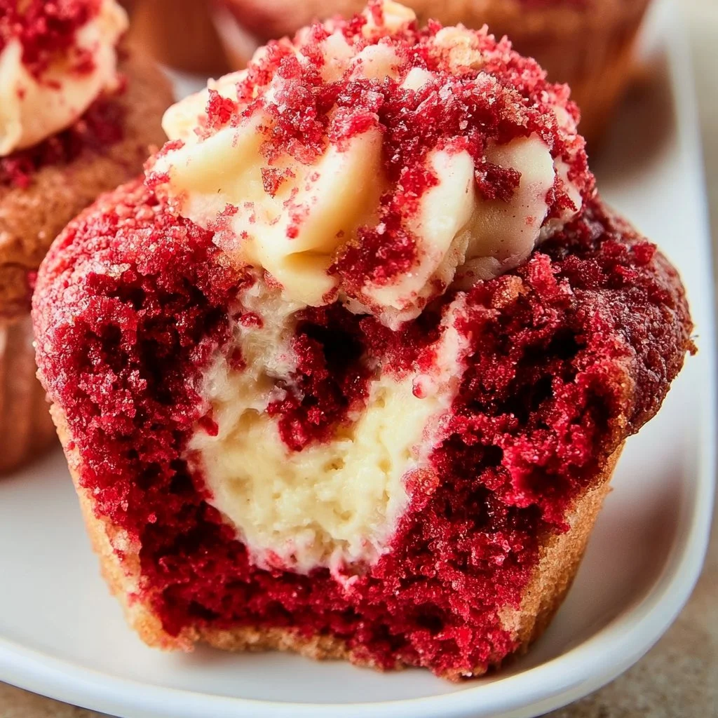 Red velvet cheese bread with muffins | Red velvet cream cheese muffins with cream cheese filling, Red velvet cream cheese muffins with pudding, Best red velvet muffin recipe