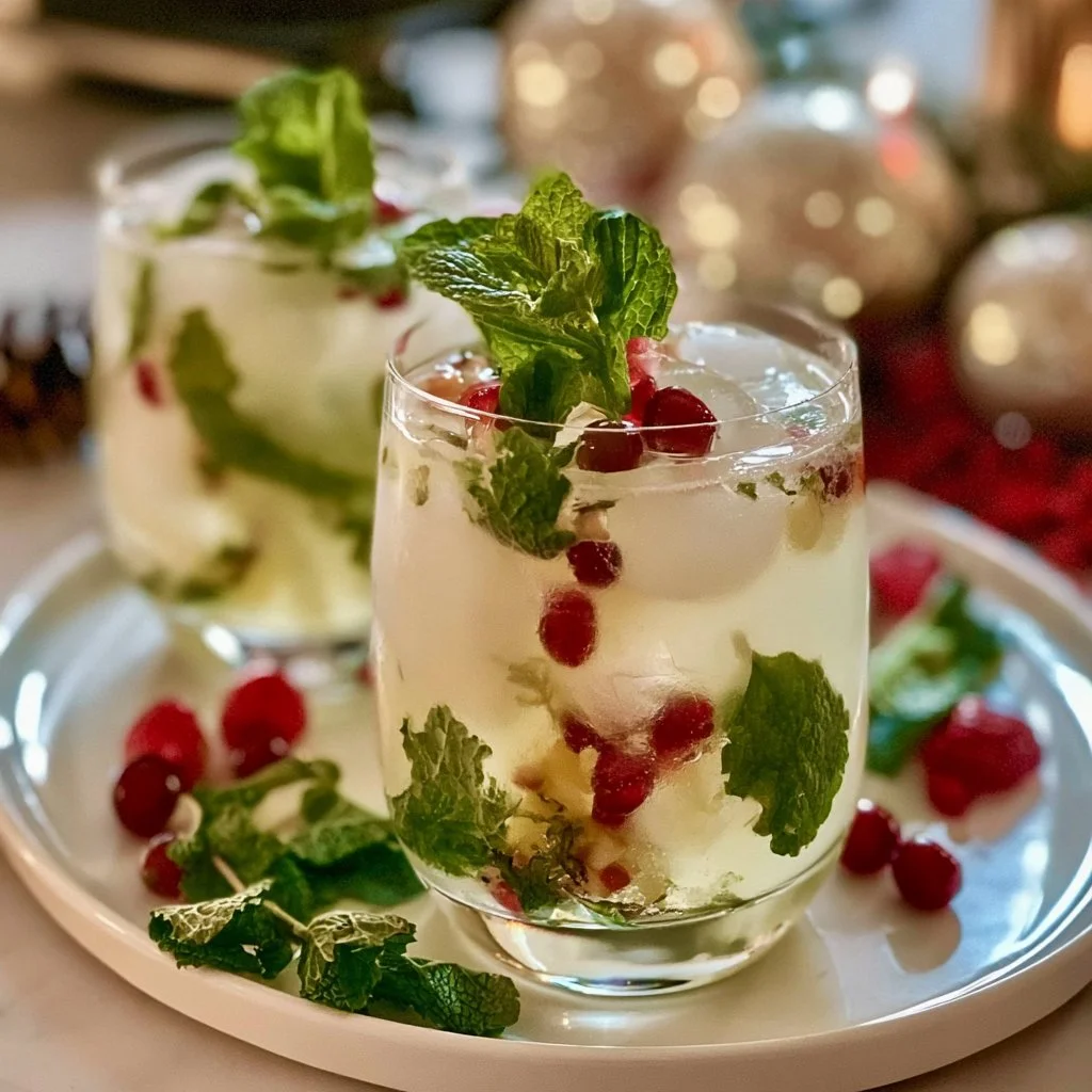 White Christmas Mojitos: Perfect Festive Cocktails